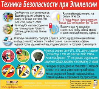 Техника безопасности при эпилепсии